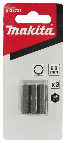 Bit 6-kant H6 Standard