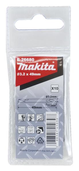 Wendebohrer 3,2mm HSS-G