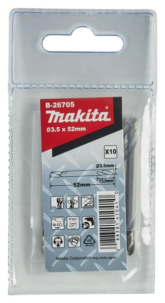 Wendebohrer 3,5mm HSS-G