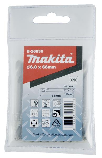 Wendebohrer 6mm HSS-G