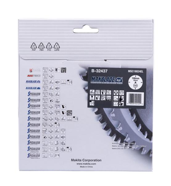 Makita B-32437 MAKBLADE+ Sägeb. 190x20x24Z