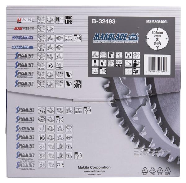 Makita B-32493 MAKBLADE+ Sägeb. 305x30x40Z