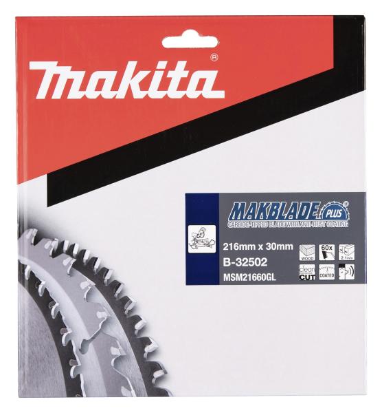 Makita B-32502 MAKBLADE+ Sägeb. 216x30x60Z