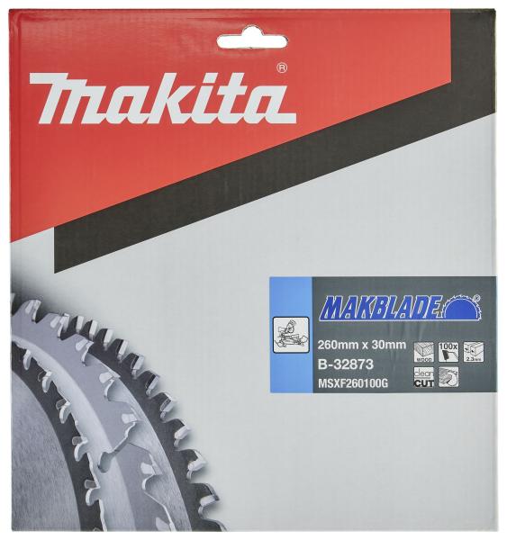 Makita B-32873 MAKBLADE Sägeb. 260x30x100Z