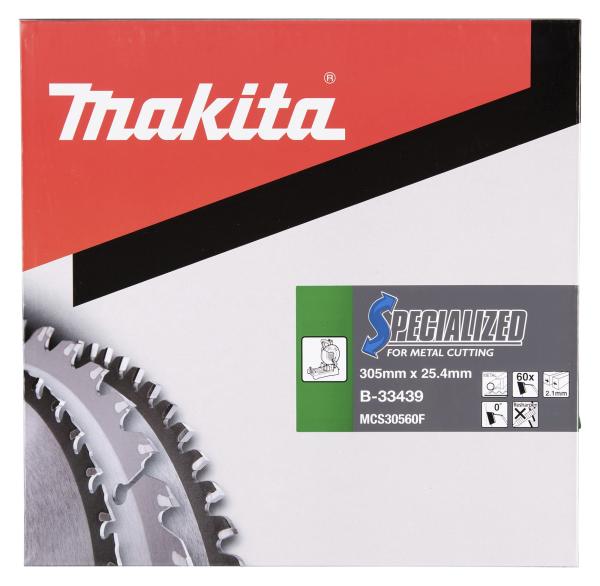 Makita B-33439 SPECIALIZED Sägeb.305x1"x60Z