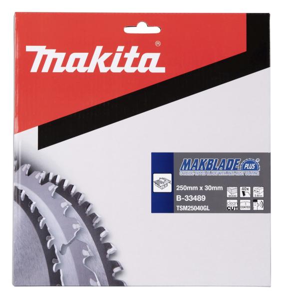 Makita B-33489 MAKBLADE+ Sägeb. 250x30x40Z