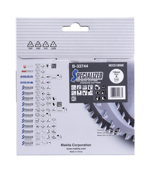 Makita B-33744 SPECIALIZED Sägeb.136x20x56Z