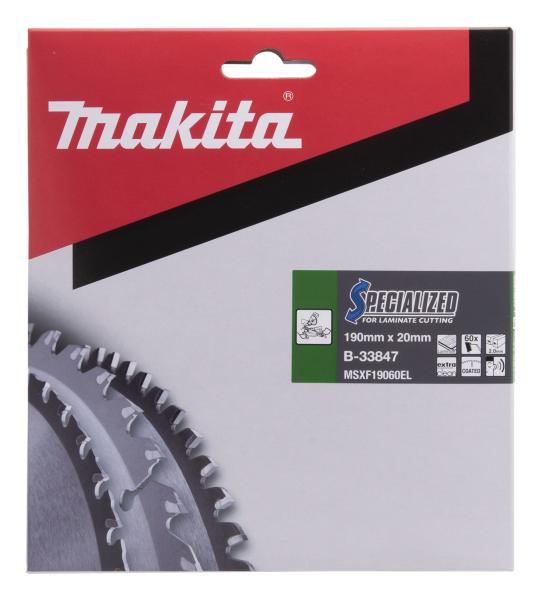 Makita B-33847 SPECIALIZED Sägeb.190x20x60Z