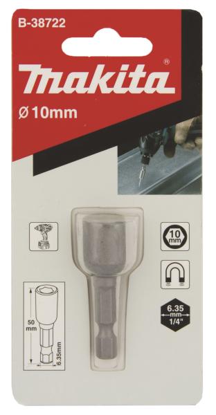 Steckschlüssel 1/4" SW10