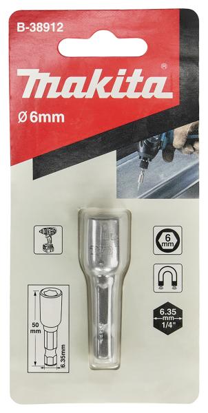 Steckschlüssel 1/4" SW6