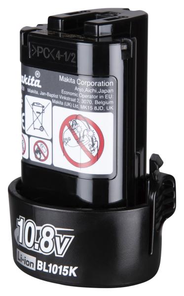 Makita 1913U9-9 Akku BL1015K Wechselakku 10,8V Li-Ion 1,5Ah