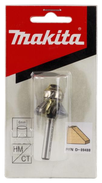 Makita D-09488 Fräser Winkelkanten 6mm
