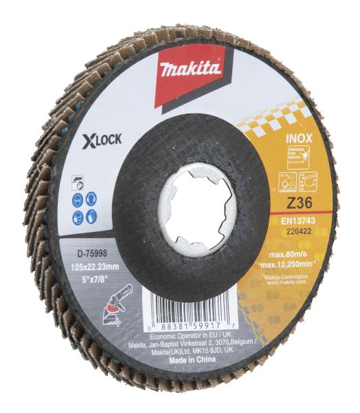 Makita D-75998 Fächerscheibe X-LOCK
