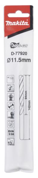 Bohrer 11,5mm HSS-GS