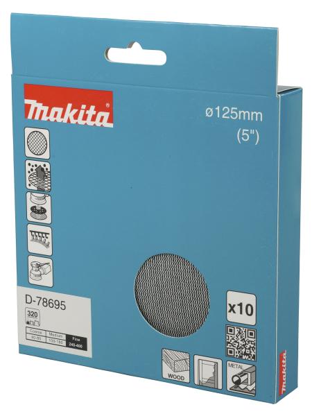 Makita D-78695 Netzschleifmittel A320 125mm Klett