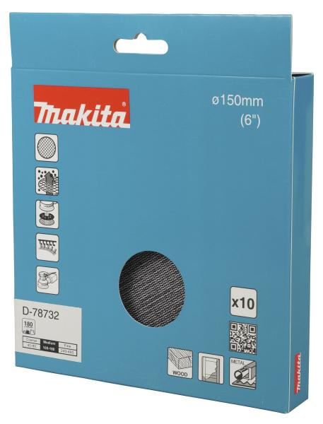 Makita D-78732 Netzschleifmittel A180 150mm Klett
