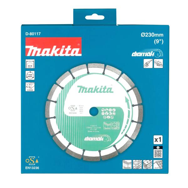 Makita D-80117 Diamak 230mm Diamanttrennscheibe