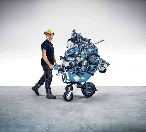 Makita DCU180Z Akku-Schubkarre