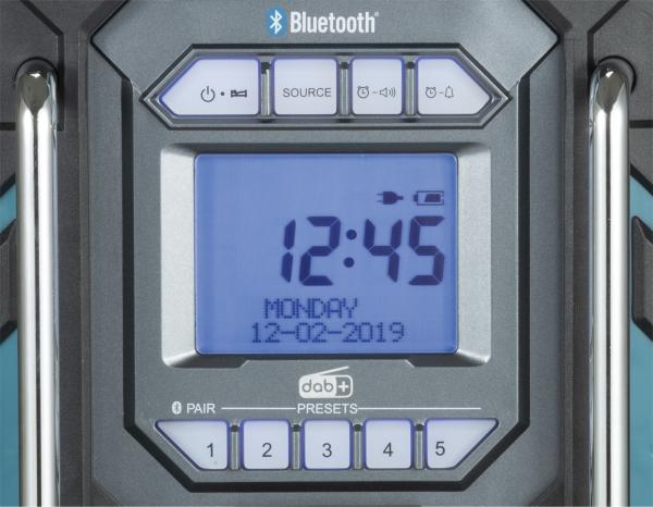 Akku-Baustellenradio