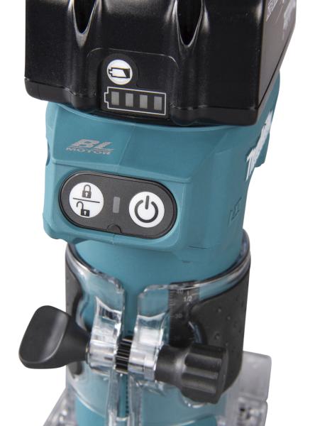 Makita DRT52Z Akku-Kantenfräse Akku-Oberfräse 18V Modul