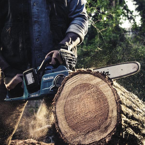 Makita DUC353Z Akku-Kettensäge 2x18V 35cm Schwert Kettensäge