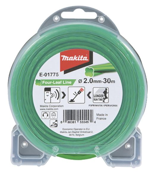 Makita E-01775 Mähfaden Four-Leaf 2,0mm x 30m