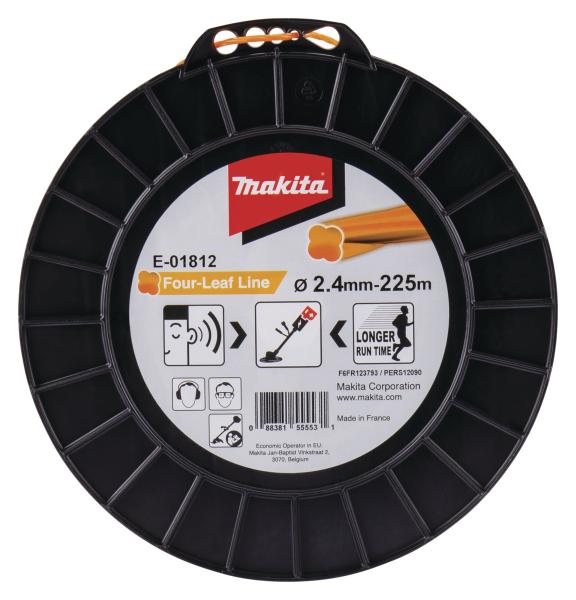 Mähfaden Four-Leaf 2,4mm x 225m