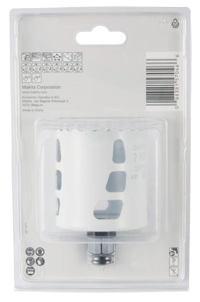 Makita E-06747 Lochsäge 60mm Ezychange TCT Hartmetall