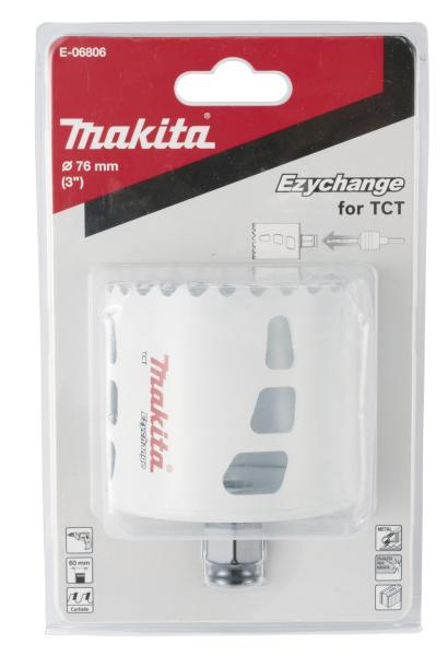Makita E-06806 Lochsäge 76mm Ezychange TCT Hartmetall