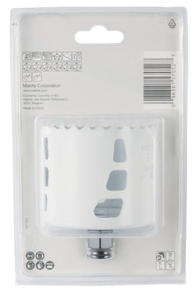 Makita E-06806 Lochsäge 76mm Ezychange TCT Hartmetall