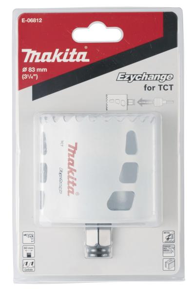 Makita E-06812 Lochsäge 83mm Ezychange TCT Hartmetall
