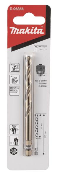 Makita E-06856 EZYCHANGE TCT HSS-Co Zentrierbohrer