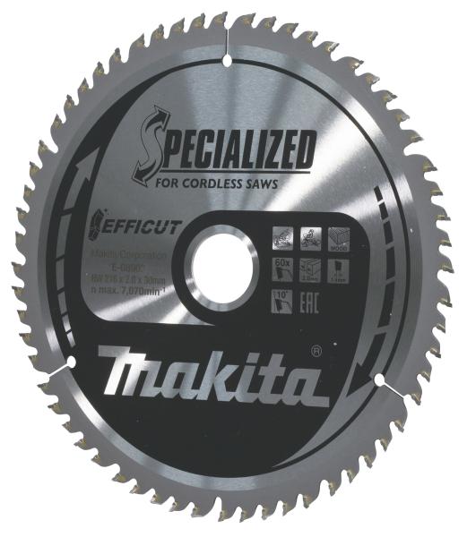 Sägeblatt 216x2,0x30, 60Z EFFICUT