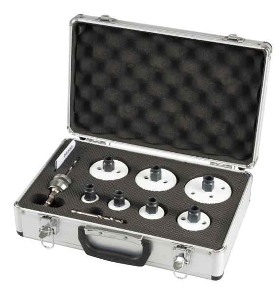 EZYCHANGE Lochsägen-Set universal 9-teilig HSS-BiM