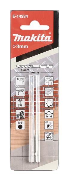 Makita E-14934 Multibohrer 1/4" 3x90mm