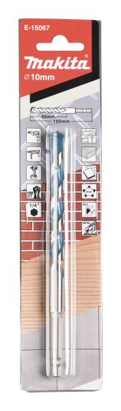Makita E-15067 Multibohrer 1/4" 10x150mm