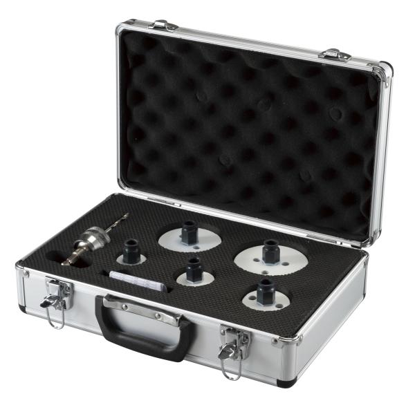 EZYCHANGE Lochsägen-Set Elektriker 7-teilig HSS-BiM