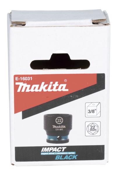 Makita E-16031 Schlagnuss SW22 Impact Black