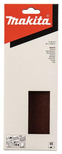 Schleifpapier P80 93x230mm
