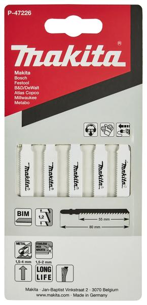 Makita P-47226 Stichsägeblatt MG11 bi Metall