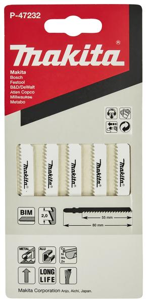 Makita P-47232 Stichsägeblatt MG12 bi Metall