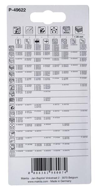 Makita P-49622 Stichsägeblatt MG1014 bi