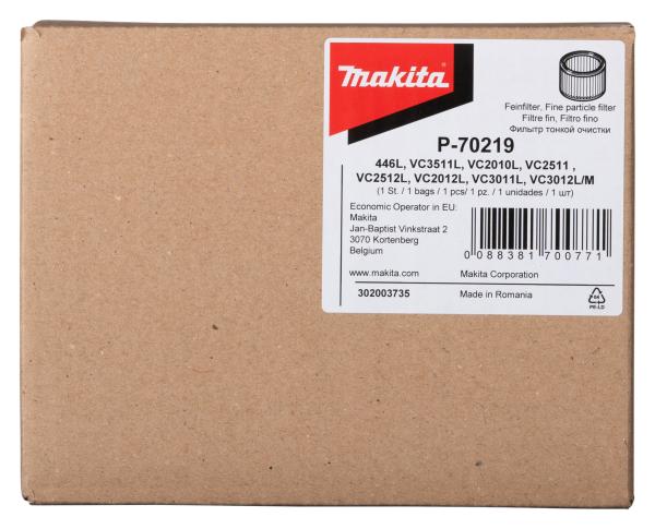 Makita P-70219 Filterelement