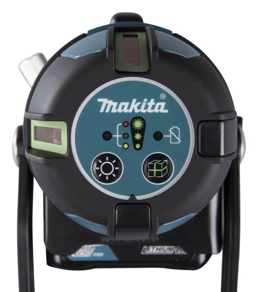 Makita SK209GDZ Akku-Multilinienlaser grün 12V bis 10m Laser