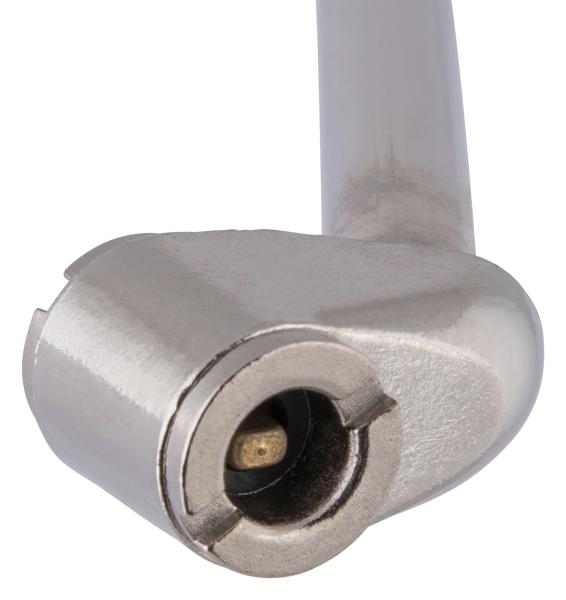 Ventilstecker schräg