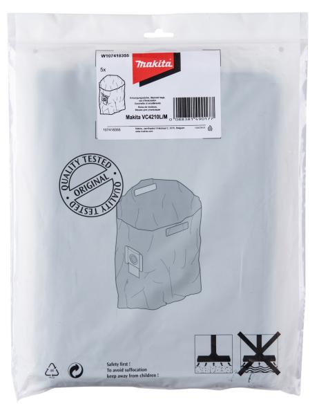 Makita W107418355 Entsorgungssack Kunststoff